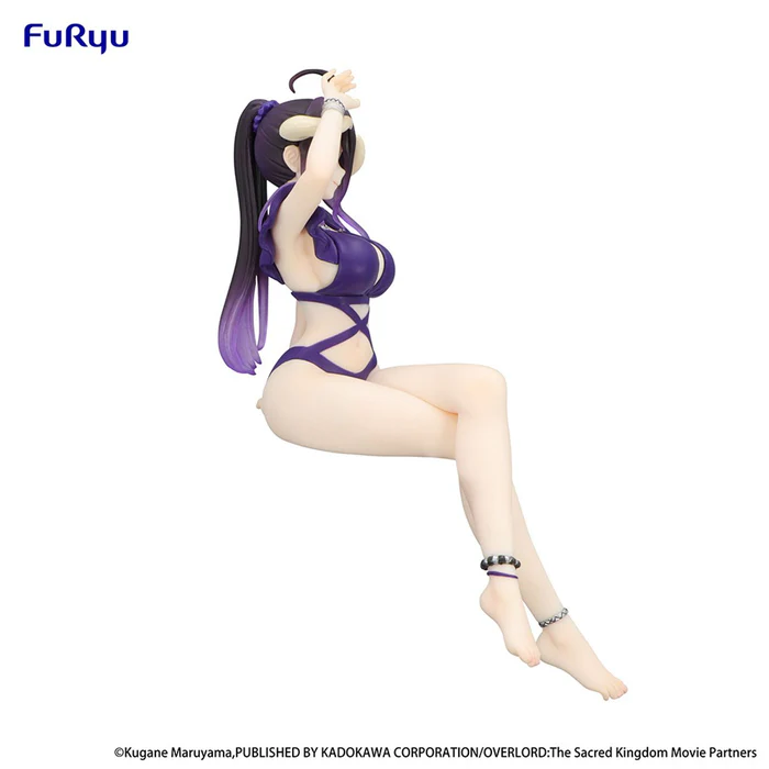 Overlord Noodle Stopper Figure Albedo Swimsuit Dark Purple Color Ver.