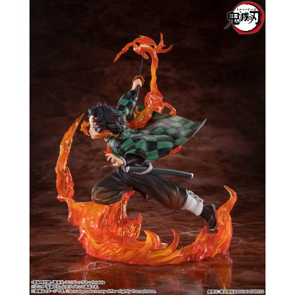 FiguartsZERO Tanjiro Kamado Rengokus Sword Guard Ver .