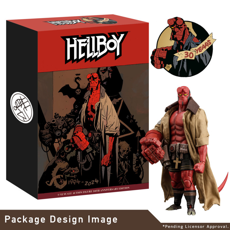  Hellboy 30TH ANNIVERSARY EDITION 1/12 1000toys