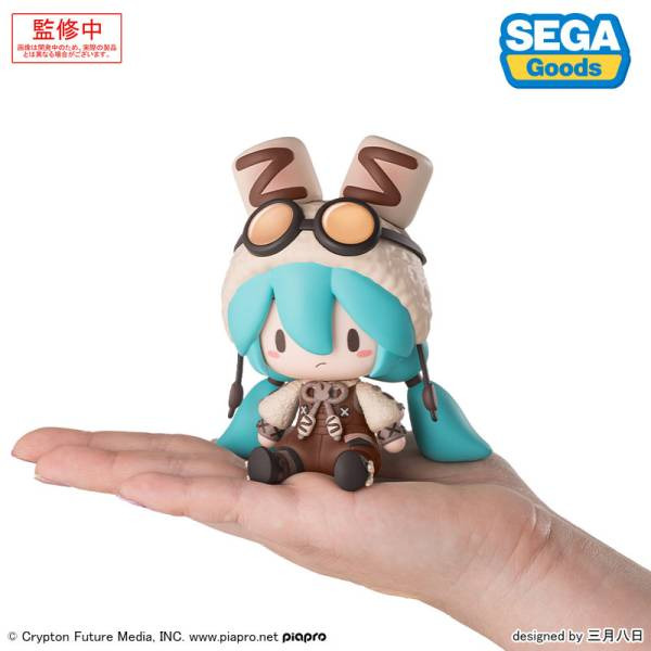 Hatsune Miku: Fuwa Puchi SD Figure - Marshmallow Hot Cocoa [SEGA FAVE]