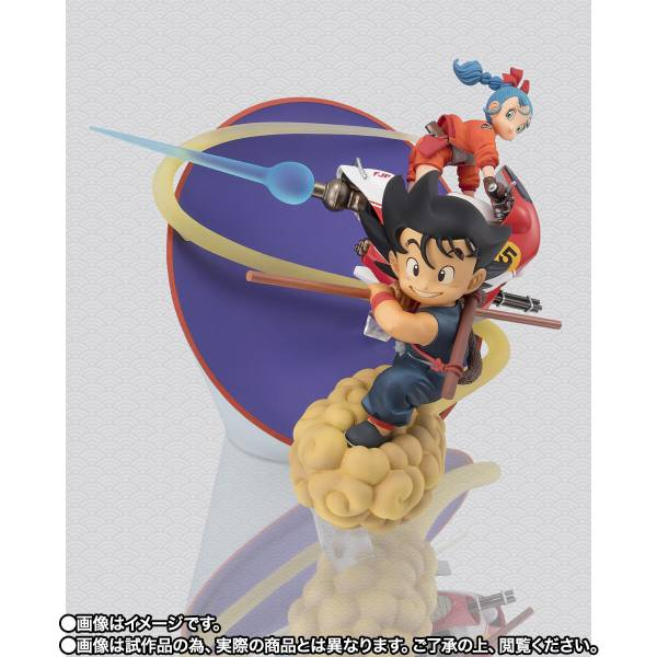 Figuarts Zero Dragon Ball - Son Goku y Bulma