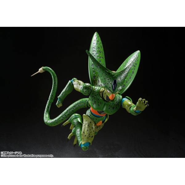 S.H.FIGUARTS: Dragon Ball Z - Cell (First Form) (Reissue) [Bandai Spirits]