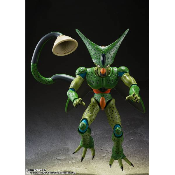 S.H.FIGUARTS: Dragon Ball Z - Cell (First Form) (Reissue) [Bandai Spirits]