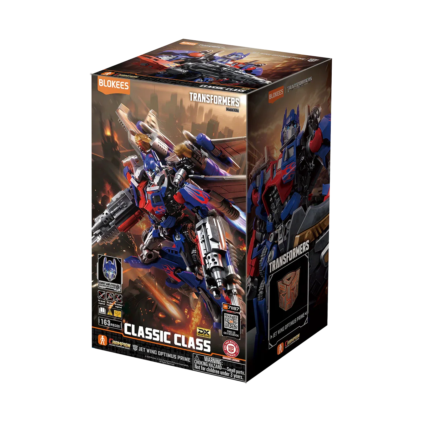 Blokees Transformers Classic Class: 21 Jet Wing Optimus Prime 71187