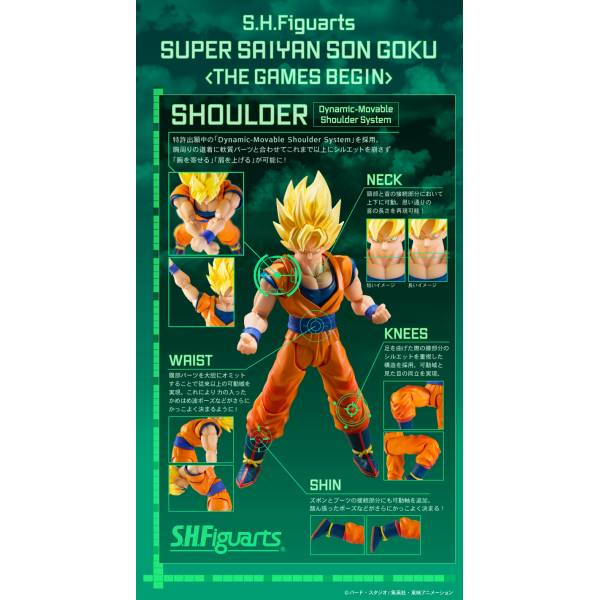S.H.FIGUARTS: Dragon Ball Z - Super Saiyan Son Goku (The Game Begin Ver.) [Bandai Spirits]