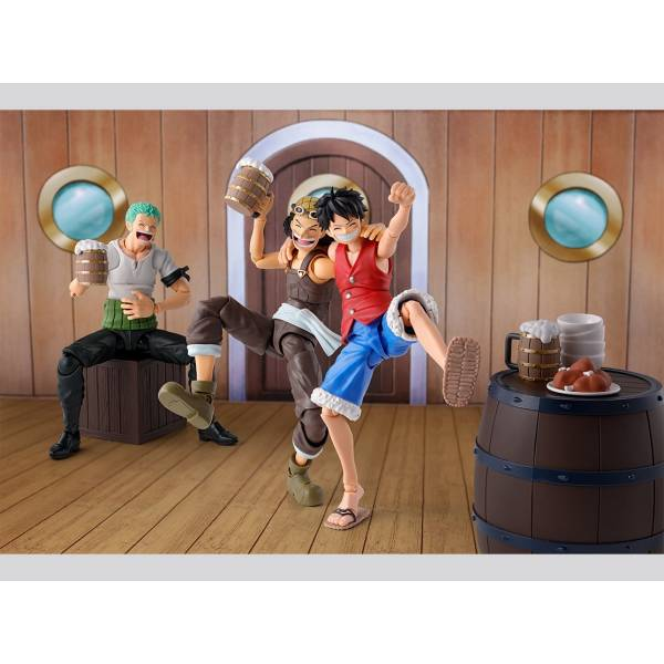 S.H.FIGUARTS: One Piece - Banquet Set - Straw Hat Crew (Optional Parts Set) [Bandai Spirits]