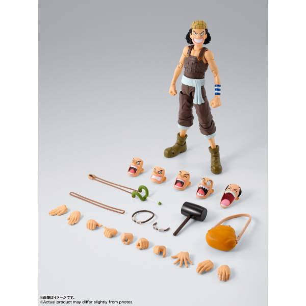 S.H.FIGUARTS: One Piece - Usopp (The Dawn Of Adventure Ver.) (With Bonus) [Bandai Spirits]