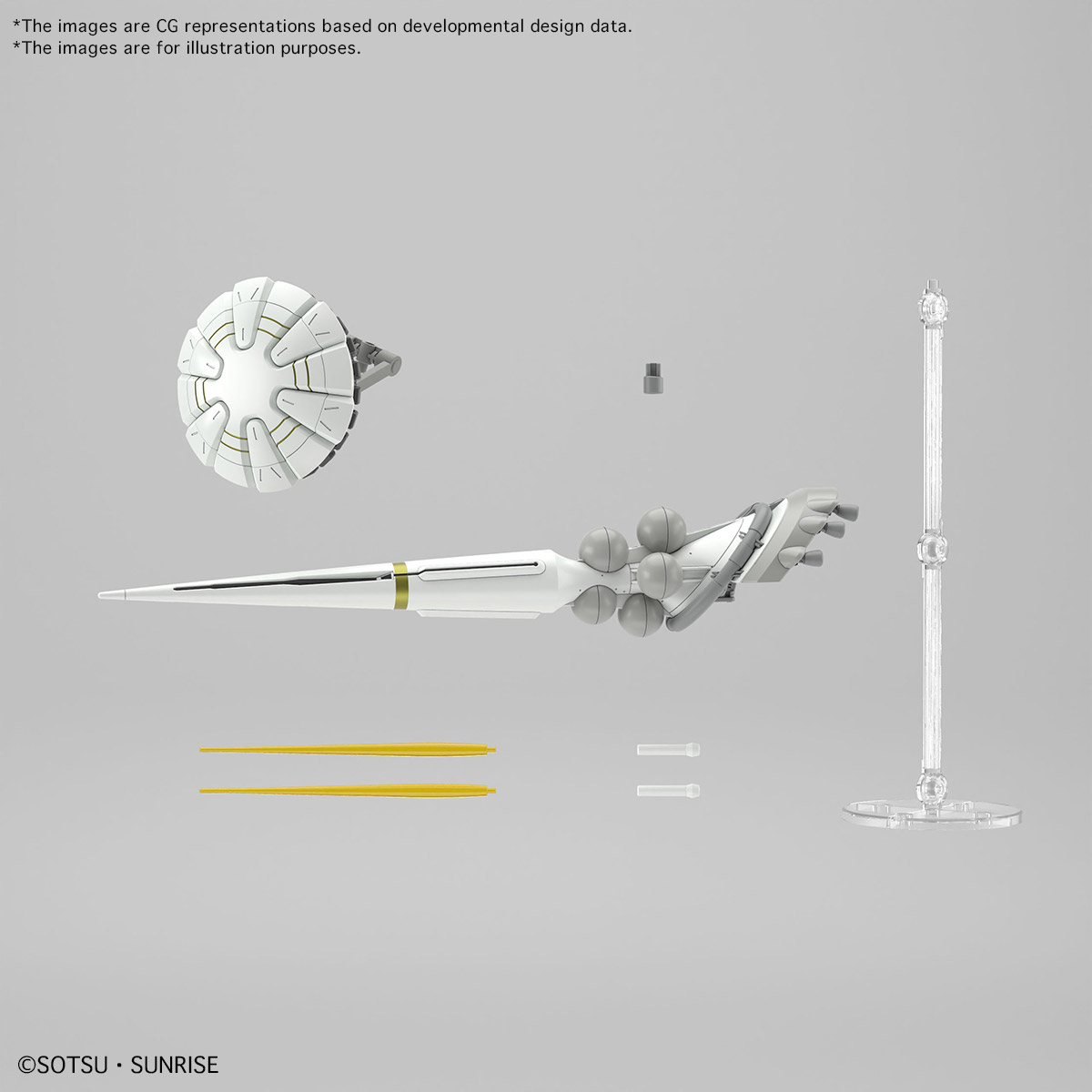 HG 1/144 XAVIERS GYAN HAKUJI-PACKS Gundam Universe Model Kit