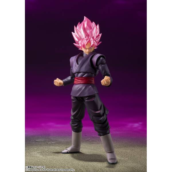 S.H.FIGUARTS: Dragon Ball Super - Goku Black - Super Saiyan Rose - (Reissue) [Bandai Spirits] DAM