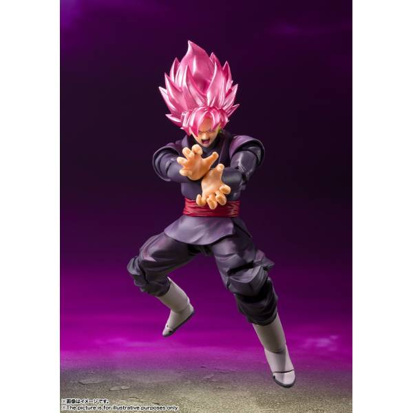 S.H.FIGUARTS: Dragon Ball Super - Goku Black - Super Saiyan Rose - (Reissue) [Bandai Spirits] DAM