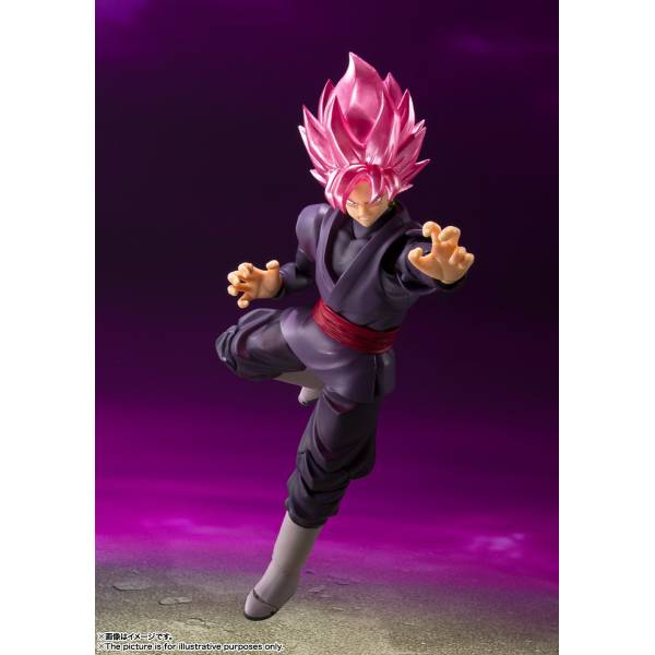 S.H.FIGUARTS: Dragon Ball Super - Goku Black - Super Saiyan Rose - (Reissue) [Bandai Spirits] DAM