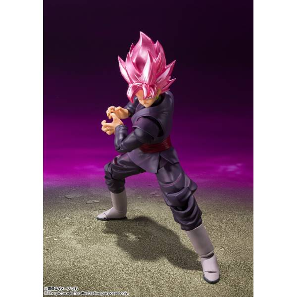 S.H.FIGUARTS: Dragon Ball Super - Goku Black - Super Saiyan Rose - (Reissue) [Bandai Spirits] DAM