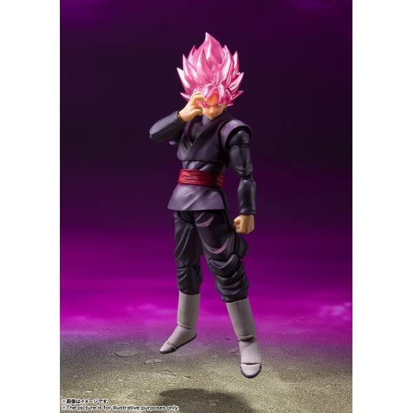 S.H.FIGUARTS: Dragon Ball Super - Goku Black - Super Saiyan Rose - (Reissue) [Bandai Spirits] DAM