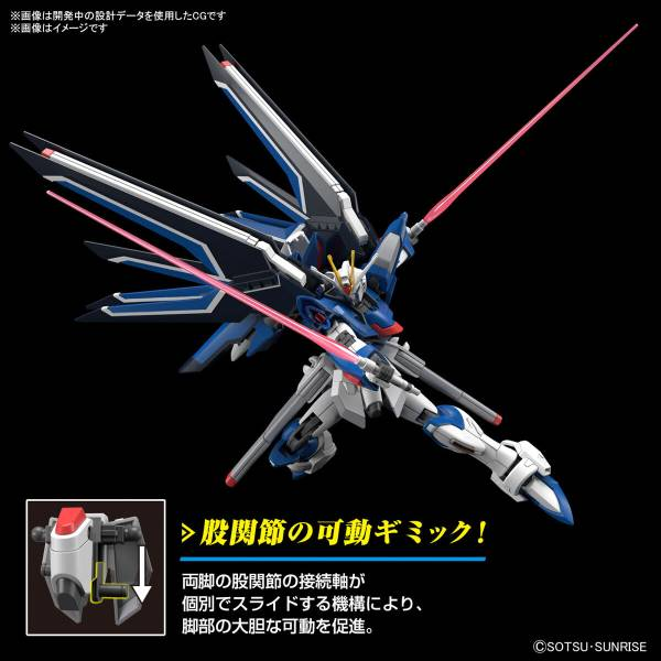 HG 1/144: Mobile Suit Gundam SEED Freedom - Rising Freedom Gundam [Bandai Spirits] DAM