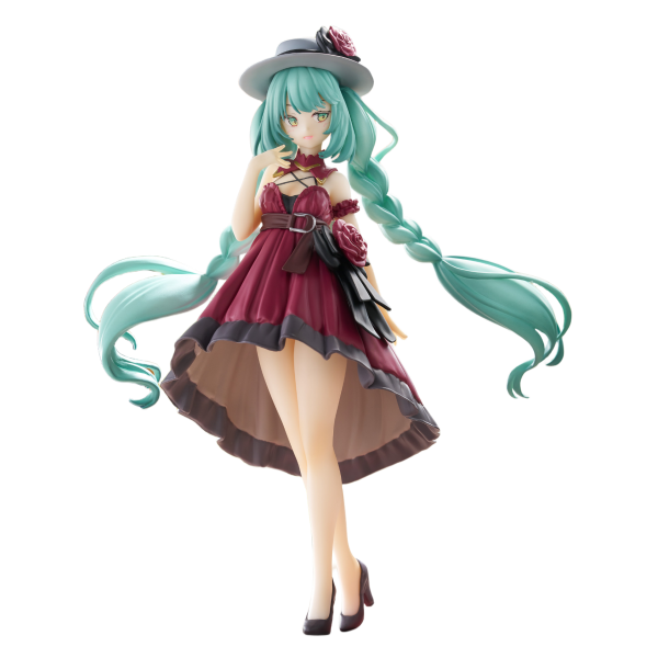 Hatsune Miku Trio-Try-iT Figure -Outing Dress Red Color ver.-