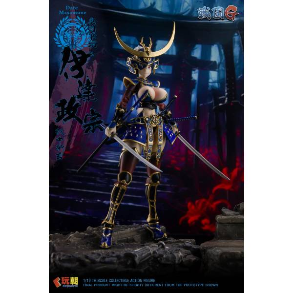 Sengoku G: Date Masamune 1/12 - Action Figure [KeepGoing Studio]