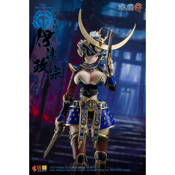Sengoku G: Date Masamune 1/12 - Action Figure [KeepGoing Studio]