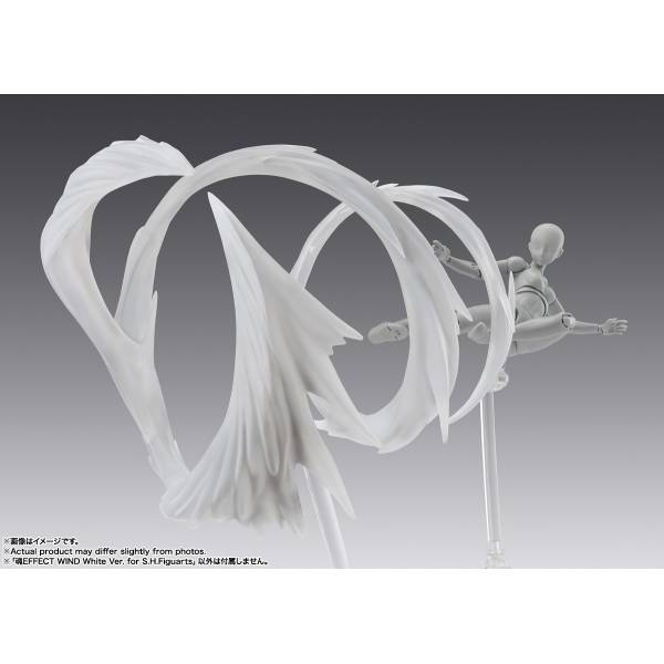 S.H.FIGUARTS: Tamashii Effect Series - Wind Effect (White Ver.) - Expansion Set