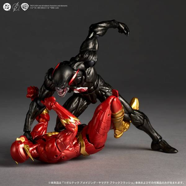 Amazing Yamaguchi/Revoltech: DC Comics - Black Flash (Limited + Bonus) [Kaiyodo]