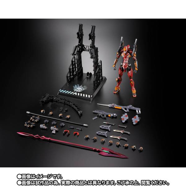 METAL BUILD: Evangelion - EVA Unit 02 - 30th (With the Spear of Cassius) [DAM]