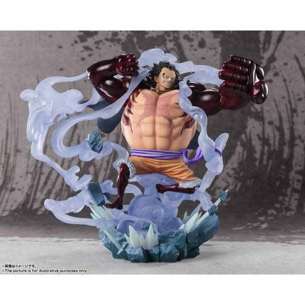 FIGUARTS ZERO: One Piece - Chou Gekisen -Extra Battle- Luffy Gear 4 (Captains Battle at Onigashima) (Reissue) DAM