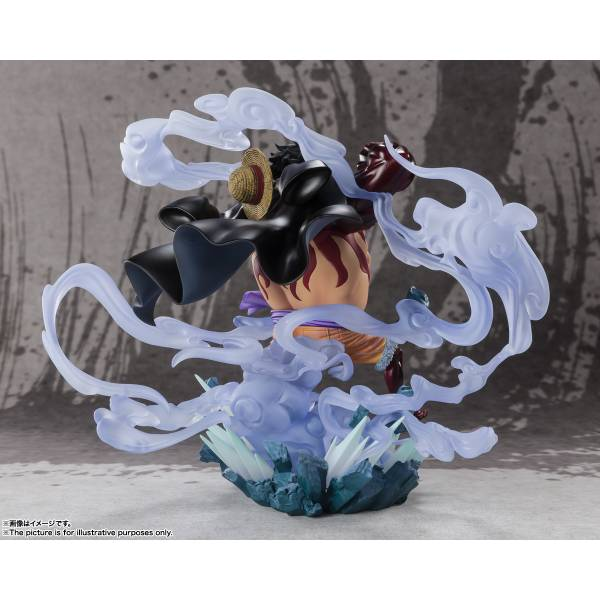FIGUARTS ZERO: One Piece - Chou Gekisen -Extra Battle- Luffy Gear 4 (Captains Battle at Onigashima) (Reissue) DAM