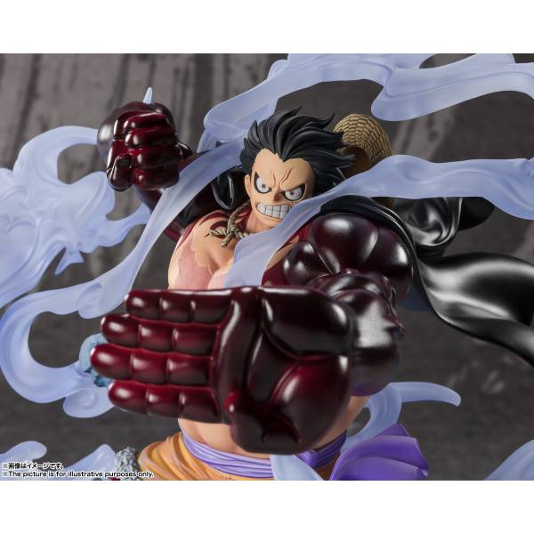 FIGUARTS ZERO: One Piece - Chou Gekisen -Extra Battle- Luffy Gear 4 (Captains Battle at Onigashima) (Reissue) DAM