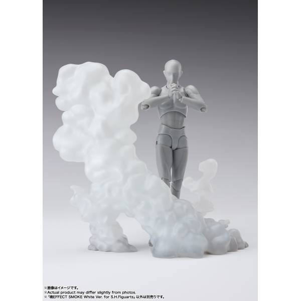 S.H.FIGUARTS: Tamashii Effect - Smoke Effect (White Ver.) - Expansion Set (Reissue) DAM