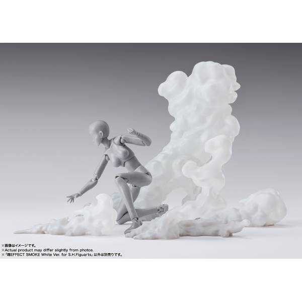 S.H.FIGUARTS: Tamashii Effect - Smoke Effect (White Ver.) - Expansion Set (Reissue) DAM