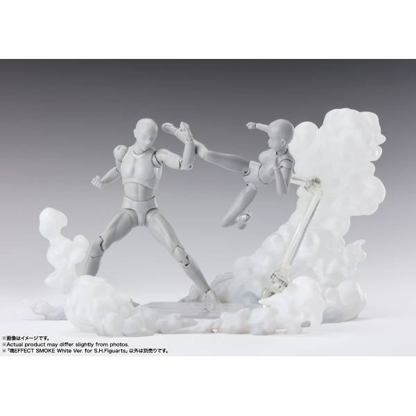 S.H.FIGUARTS: Tamashii Effect - Smoke Effect (White Ver.) - Expansion Set (Reissue) DAM