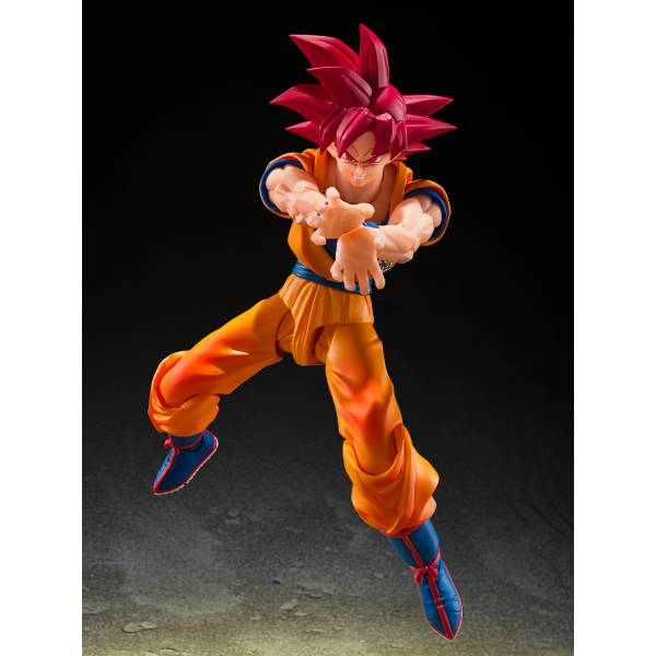 S.H.FIGUARTS: Dragon Ball Super - Super Saiyan God Son Goku (God Aura) [DAM]