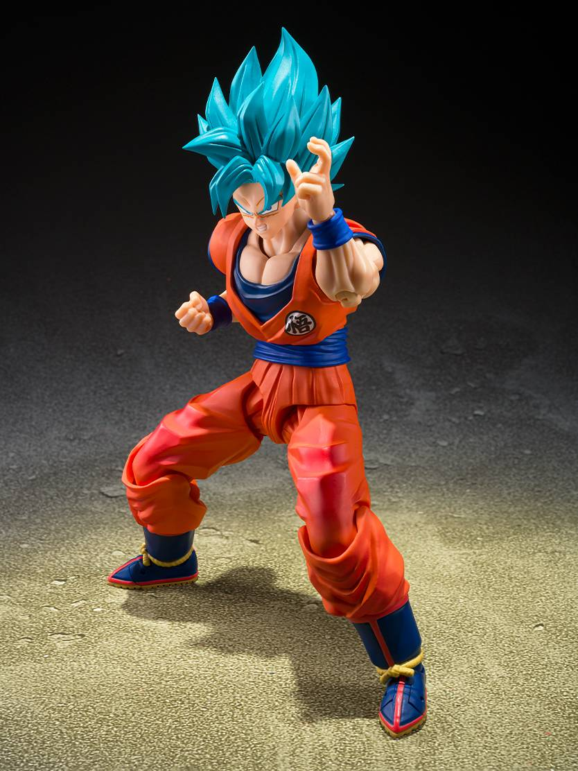 S.H.FIGUARTS: Dragon Ball Super - SSGSS SON GOKU <BLUE POWER TRANSCENDING LIMITS> DAM
