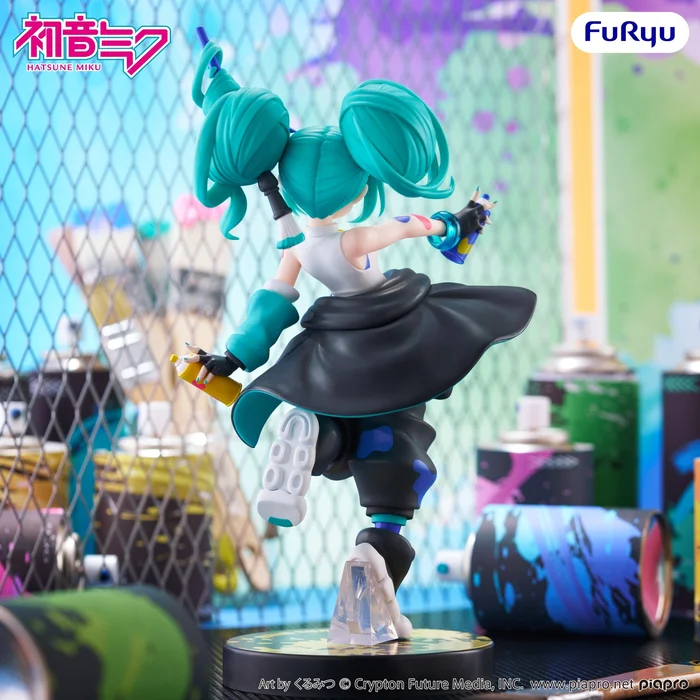 Hatsune Miku: Paint Girl (Alternate Color) Ver. Muchuuto Figure DAM