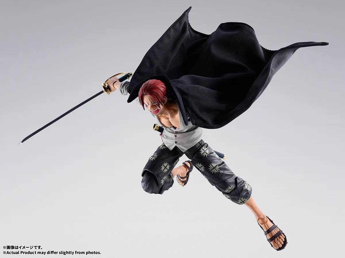 S.H.FIGUARTS: One Piece - Shanks (Summit War of Marineford Ver.)