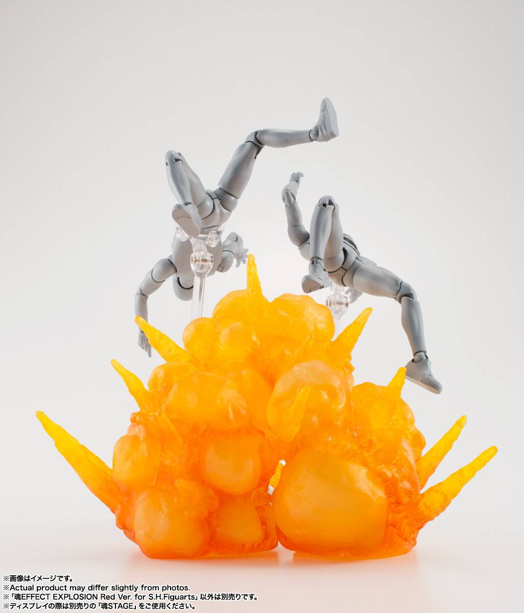 S.H.FIGUARTS: Tamashii Effect - Act Explosion (Red Ver.) - Expansion Set