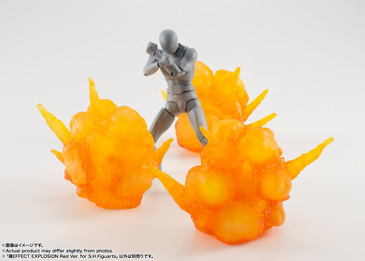 S.H.FIGUARTS: Tamashii Effect - Act Explosion (Red Ver.) - Expansion Set