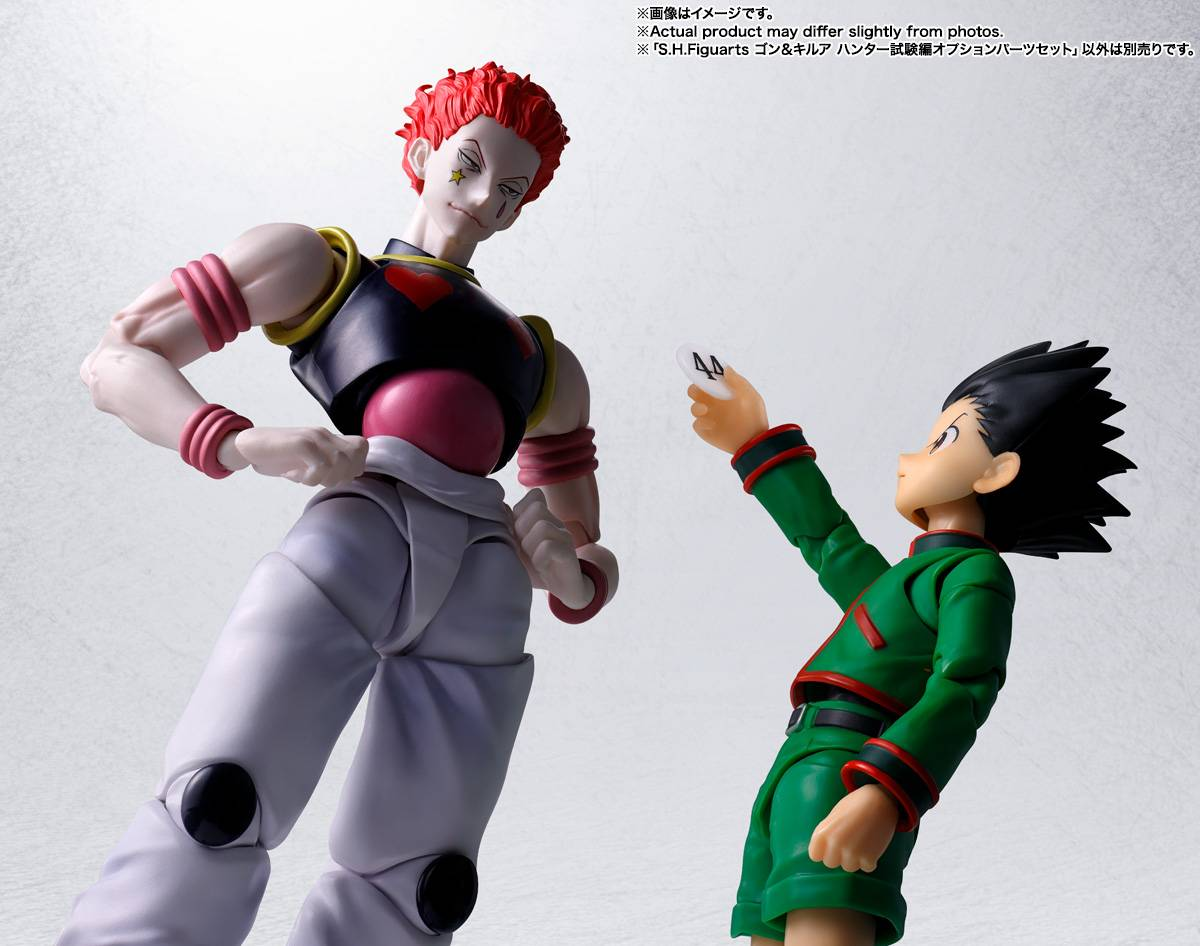 S.H.FIGUARTS: Hunter x Hunter - Gon & Killua Hunter Exam Optional Parts Set DAM