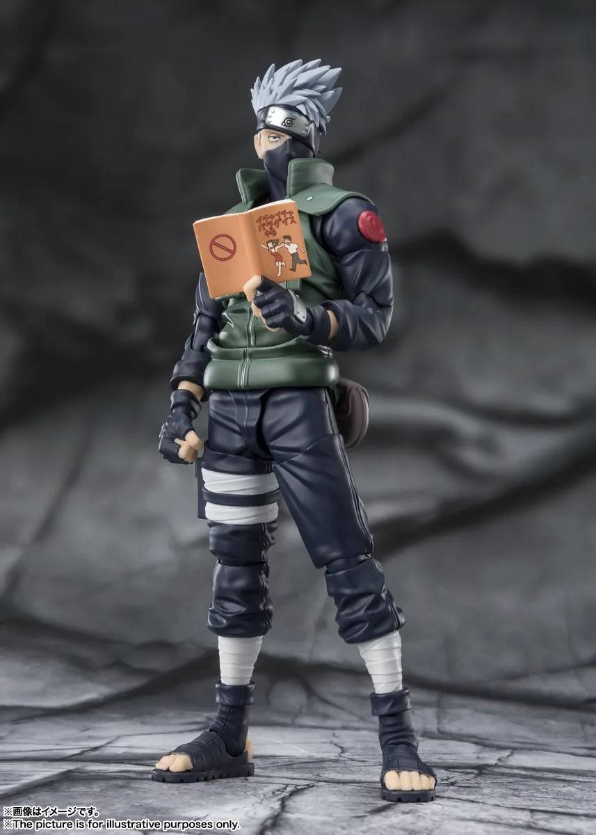 S.H.FIGUARTS: Naruto Shippuden - Kakashi Hatake (The Famous Sharingan Hero) (2nd Reissue)