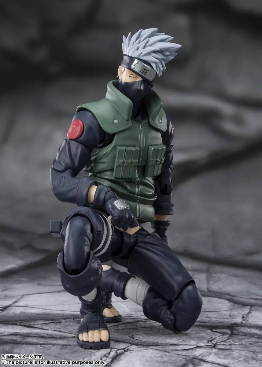 S.H.FIGUARTS: Naruto Shippuden - Kakashi Hatake (The Famous Sharingan Hero) (2nd Reissue)