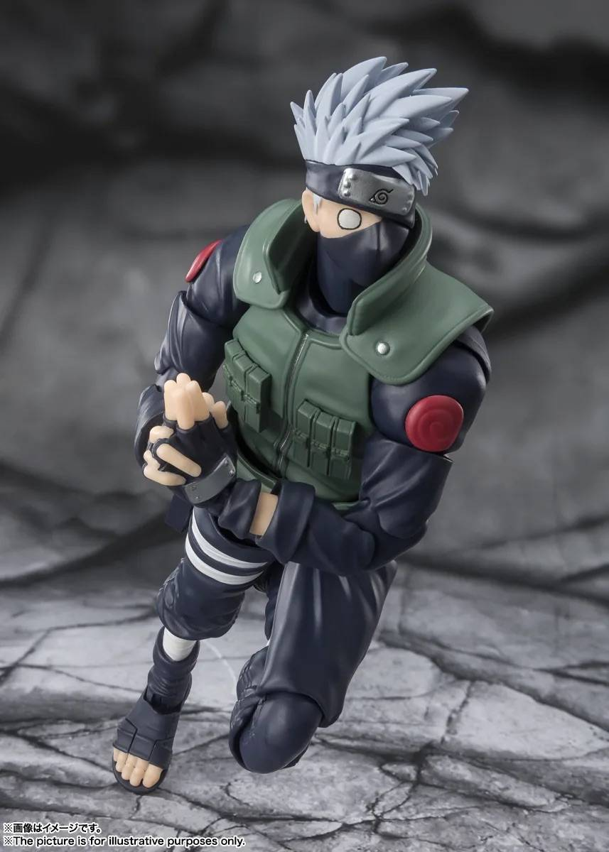 S.H.FIGUARTS: Naruto Shippuden - Kakashi Hatake (The Famous Sharingan Hero) (2nd Reissue)