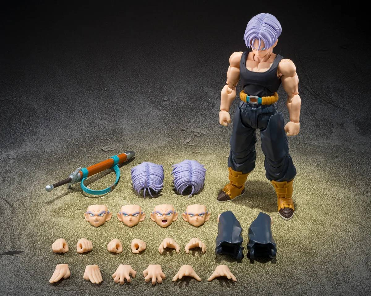 S.H.FIGUARTS: Dragon Ball Z-FIGHTERS - Trunks (with 1st print Bonus)