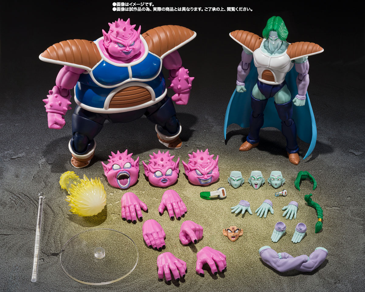 S.H.FIGUARTS: Dragon Ball Z - Zarbon y Dodoria (Bardock the Father of Goku Ver.) DAM
