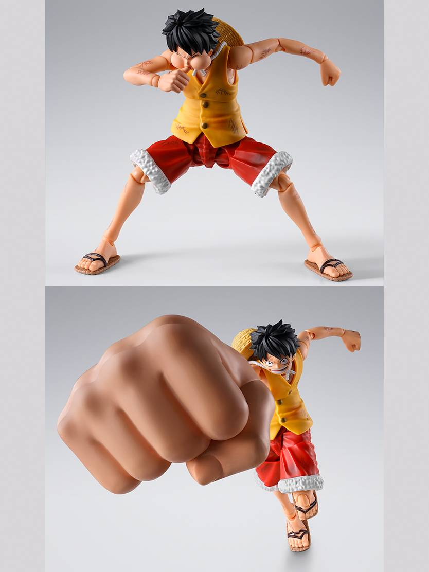 SHF One Piece - Luffy (Marineford Gear 3 Ver.) - Optional Parts Set DAM