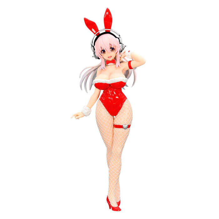 Super Sonico BiCute Bunnies Figure Red ver.