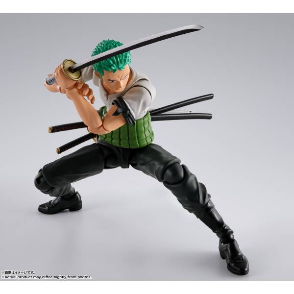 S.H.FIGUARTS: One Piece - Roronoa Zoro (Romance Dawn Ver.) [Bandai Spirits]